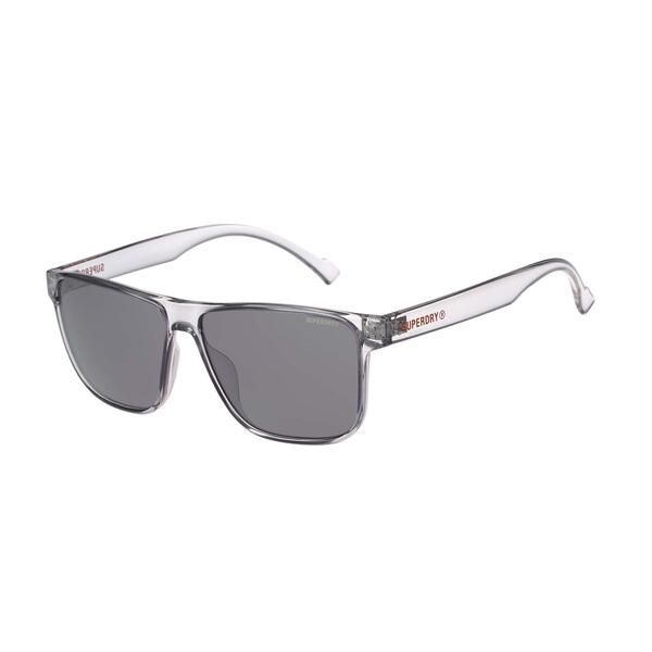 Superdry SDS-5051 grey unisex sunglasses with bold frame, UK version