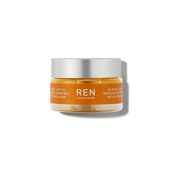 REN mini Glycol Lactic Radiance Renewal Mask 15ml, British brand