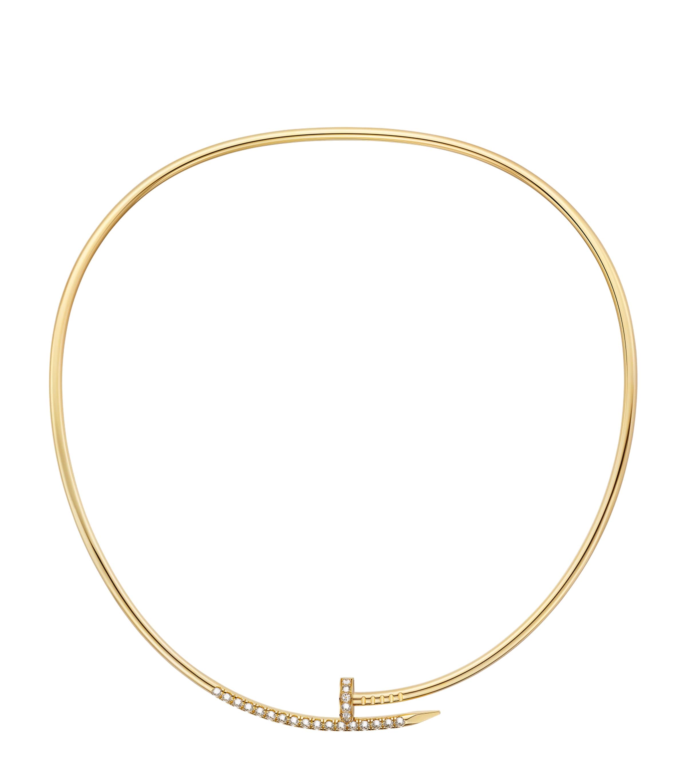 Cartier Juste un Clou diamond necklace 41cm, UK version
