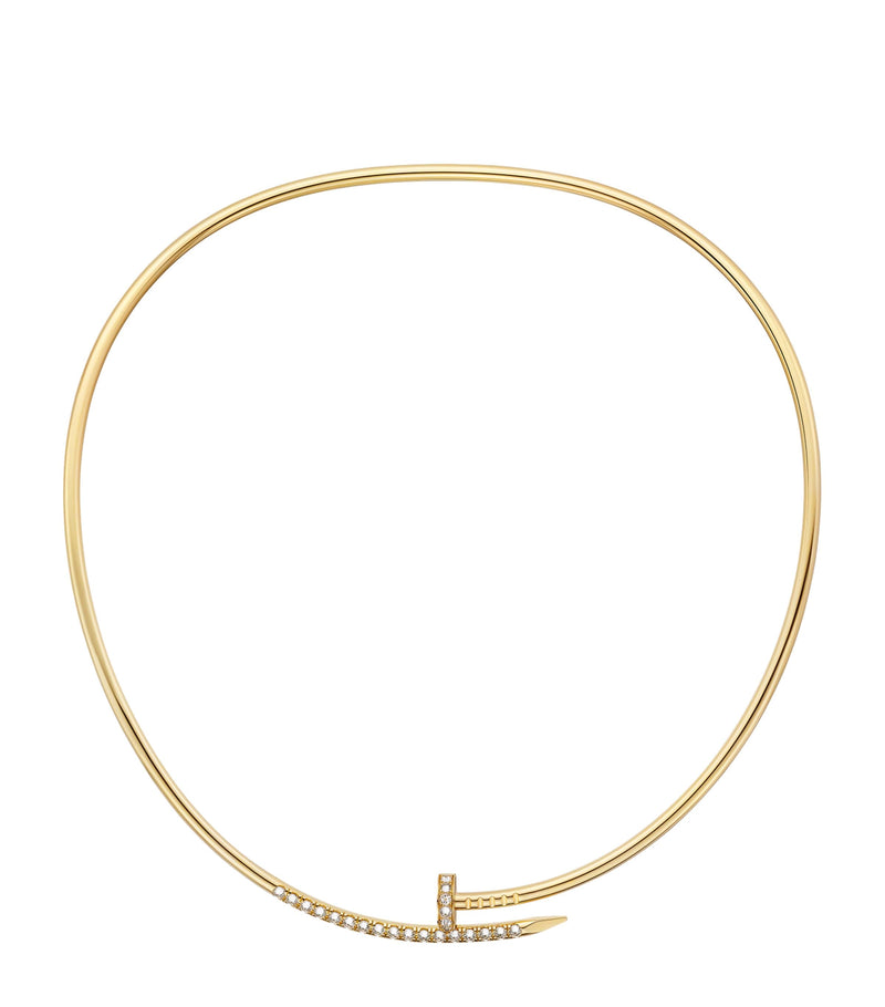 Cartier Juste un Clou diamond necklace 41cm, UK version