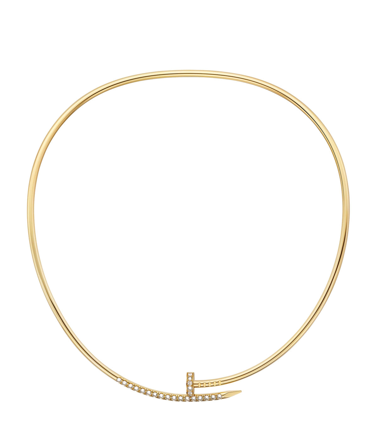 Cartier Juste un Clou diamond necklace 41cm, UK version