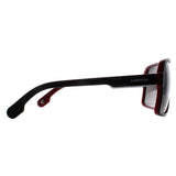 Carrera 1001/S black polarised unisex sunglasses - British product