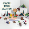 PLAYin CHOC ToyChoc Woodland Animals gift set - British product