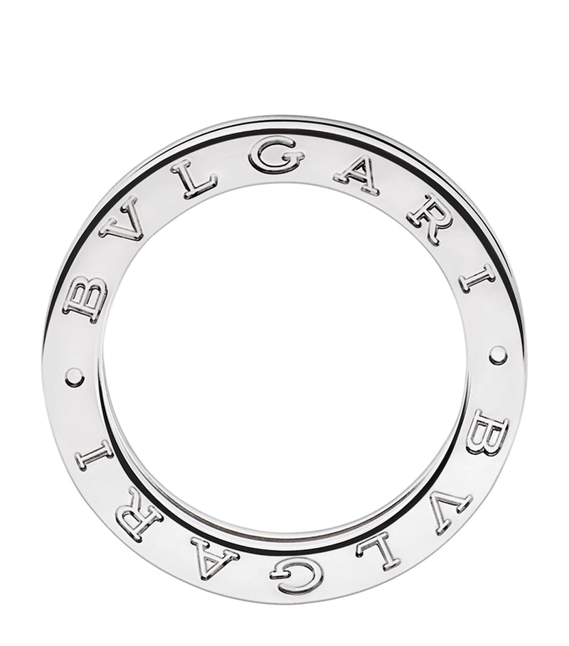 Bvlgari B.zero1 ring white gold diamond, imported from the UK