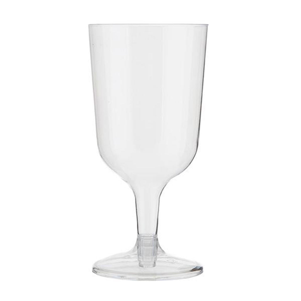 Sainsbury's Home Clear Plastic Wine Glasses 10pk