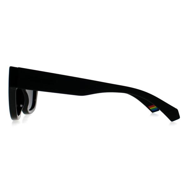 Polaroid black polarized women's cat-eye sunglasses, imported from the UK