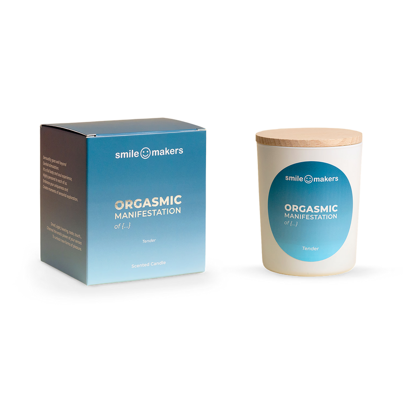 Smile Makers vanilla bergamot scented candle 180g, UK version