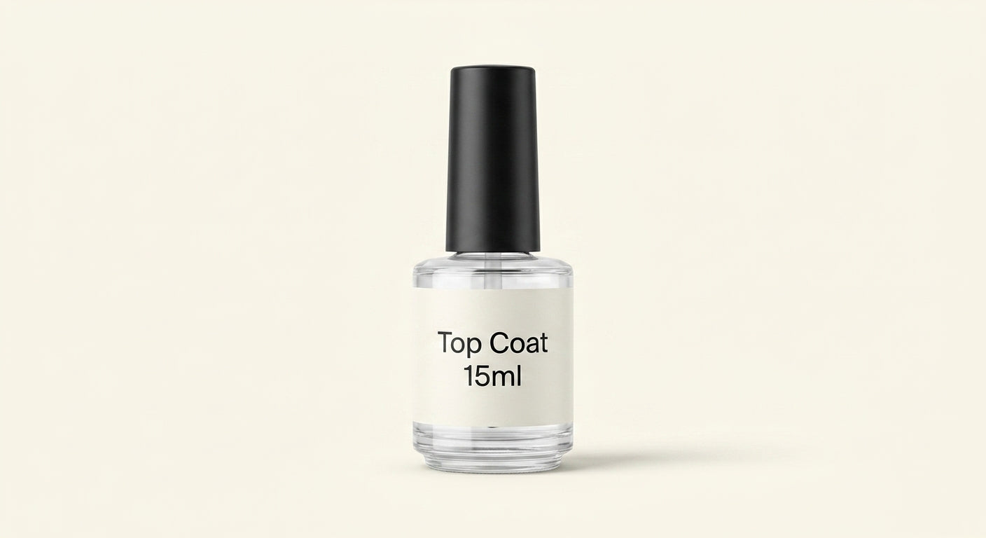 Hermès Les Mains top coat nail polish 15ml (British brand)