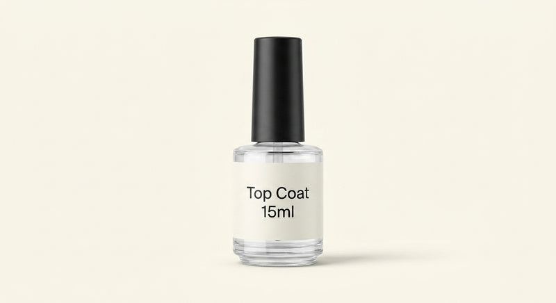 Hermès Les Mains top coat nail polish 15ml (British brand)