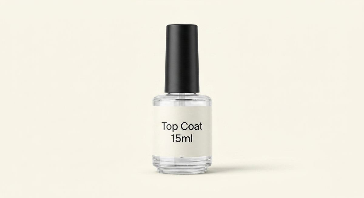 Hermès Les Mains top coat nail polish 15ml (British brand)