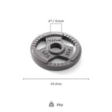 Phoenix Fitness weight plate 5kg 2 Inch (British brand)