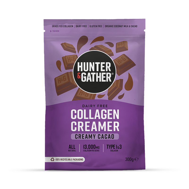 Hunter & Gather collagen creamer cacao 300g - British product