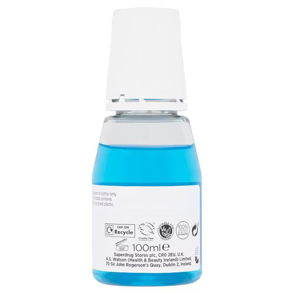 Superdrug ProCare Total Clean mouthwash 100ml (British brand)