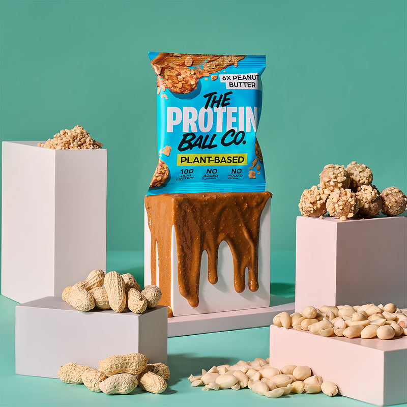 Ballsy plant-based peanut butter balls, UK version
