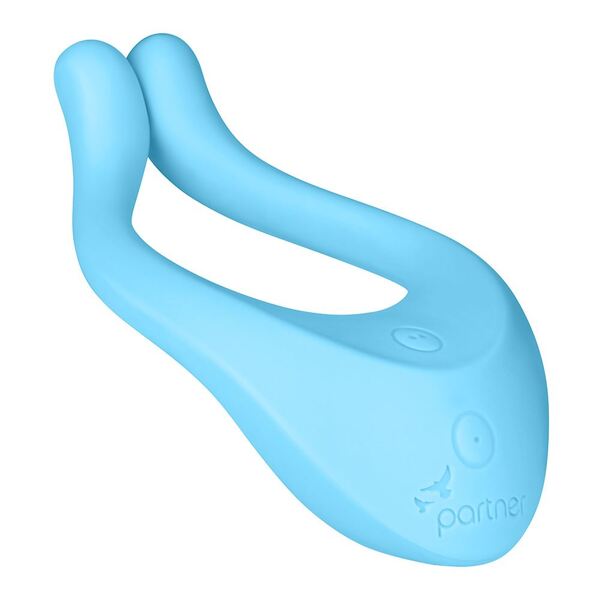 Satisfyer Partner Multifun 1 Vibrator - Light Blue GOODS Superdrug   