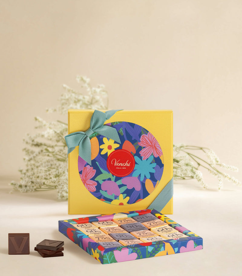 Venchi dark chocolate Spring Collection 47g, UK version