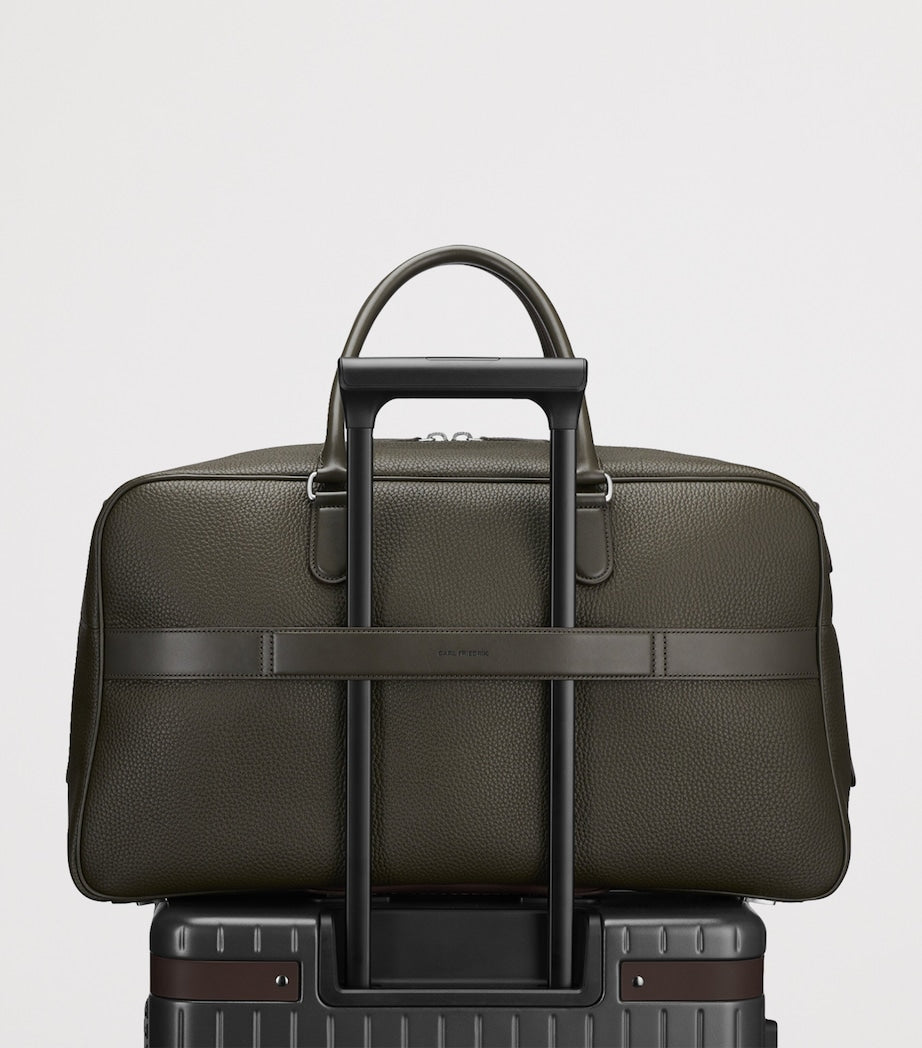 Carl Friedrik leather duffle bag - British product