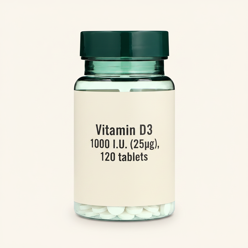 Holland & Barrett Vitamin D3 1000 I.U 25μg 240 Tablets