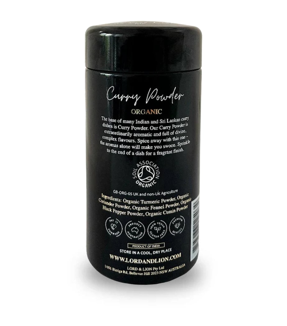 Lord & Lion organic curry powder blend 55g, UK version