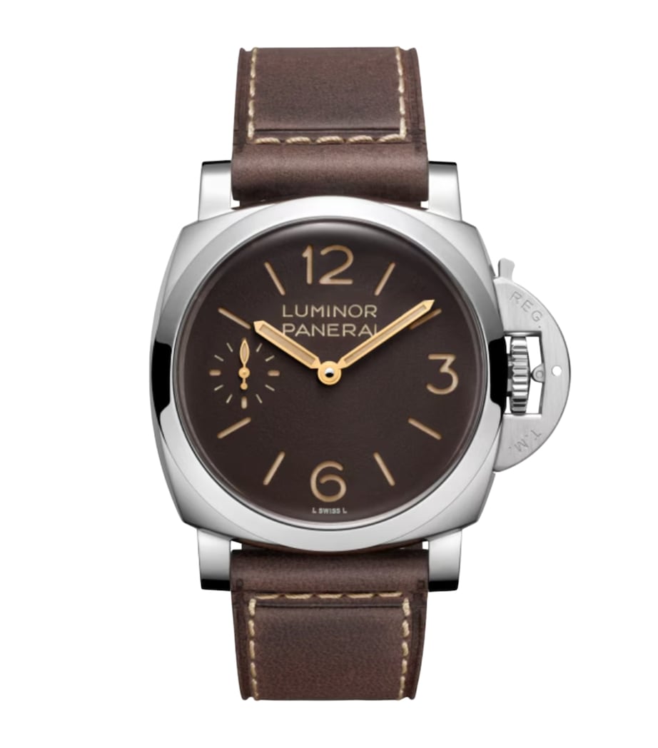 Panerai Luminor Tre Giorni stainless steel watch 44mm, UK version