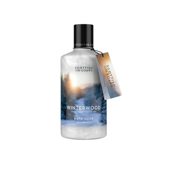 Scottish Fine Soaps Winterwood bath soak 300ml, UK version