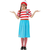 Smiffys Where's Wally Wenda Deluxe Girls Costume