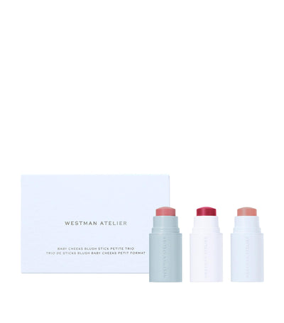 Harrods Westman Atelier Petite Baby Cheeks Blush Stick Trio- Buy online at McGrocer