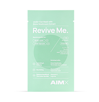 Holland & Barrett Aimx Revive Me Eye Mask with Hyaluron 5 Sheets- Buy online at McGrocer