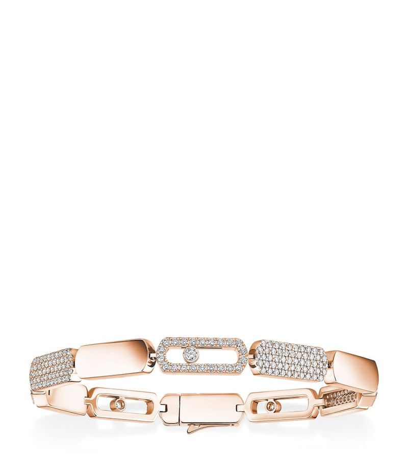 Messika Imperial Move Roségold- und Diamantarmband 1,34 ct (britische Marke)