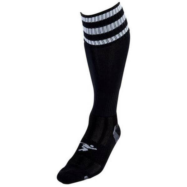 Precision Kids Pro Football Socks (3-6) GOODS Superdrug Black/White  