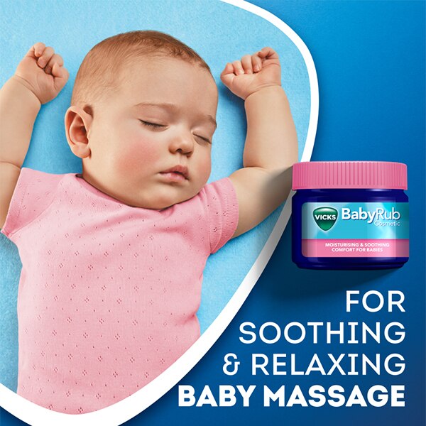 Vicks BabyRub Baby Massage Jar 50g GOODS Superdrug   