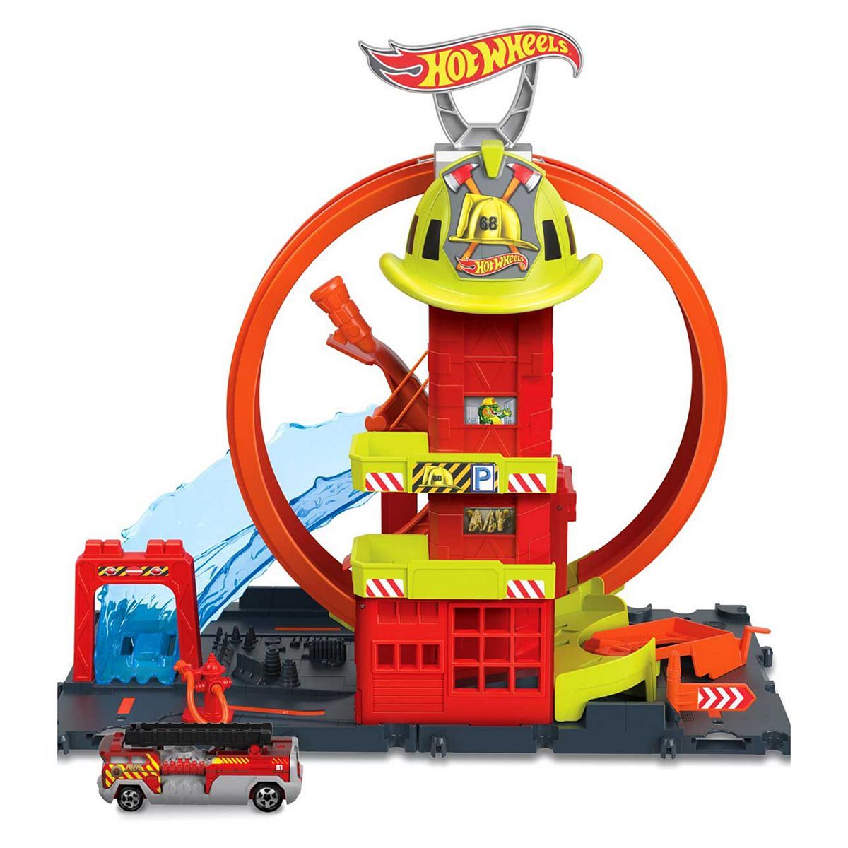 Hot Wheels Fire Station GOODS Boots   