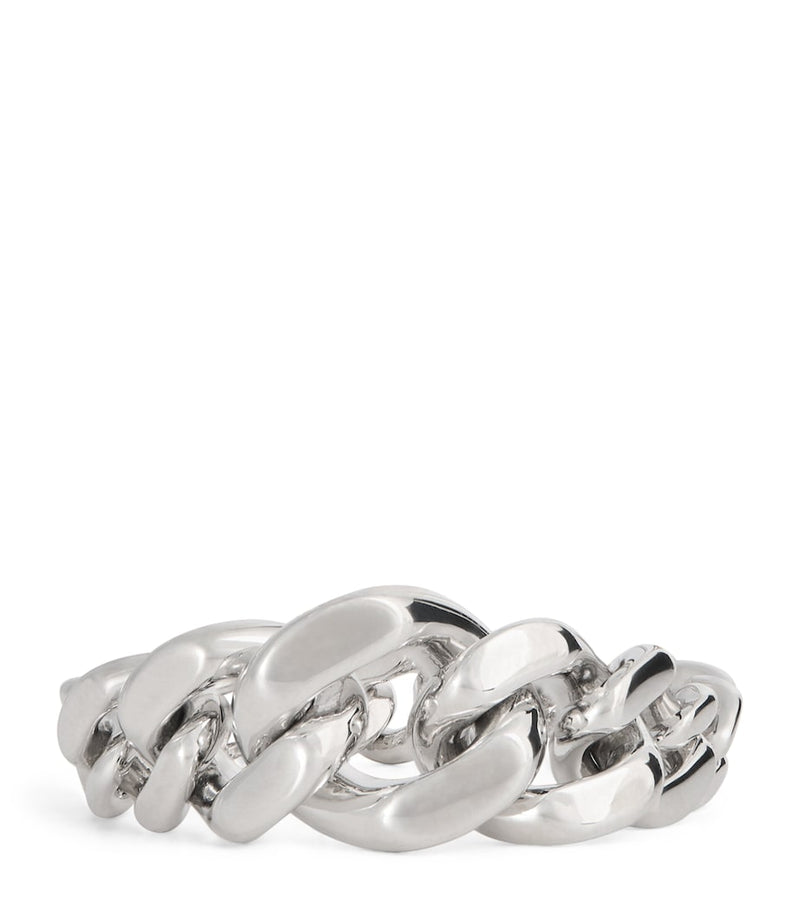 Tom Wood sterling silver Dean band ring, imported from the UK
