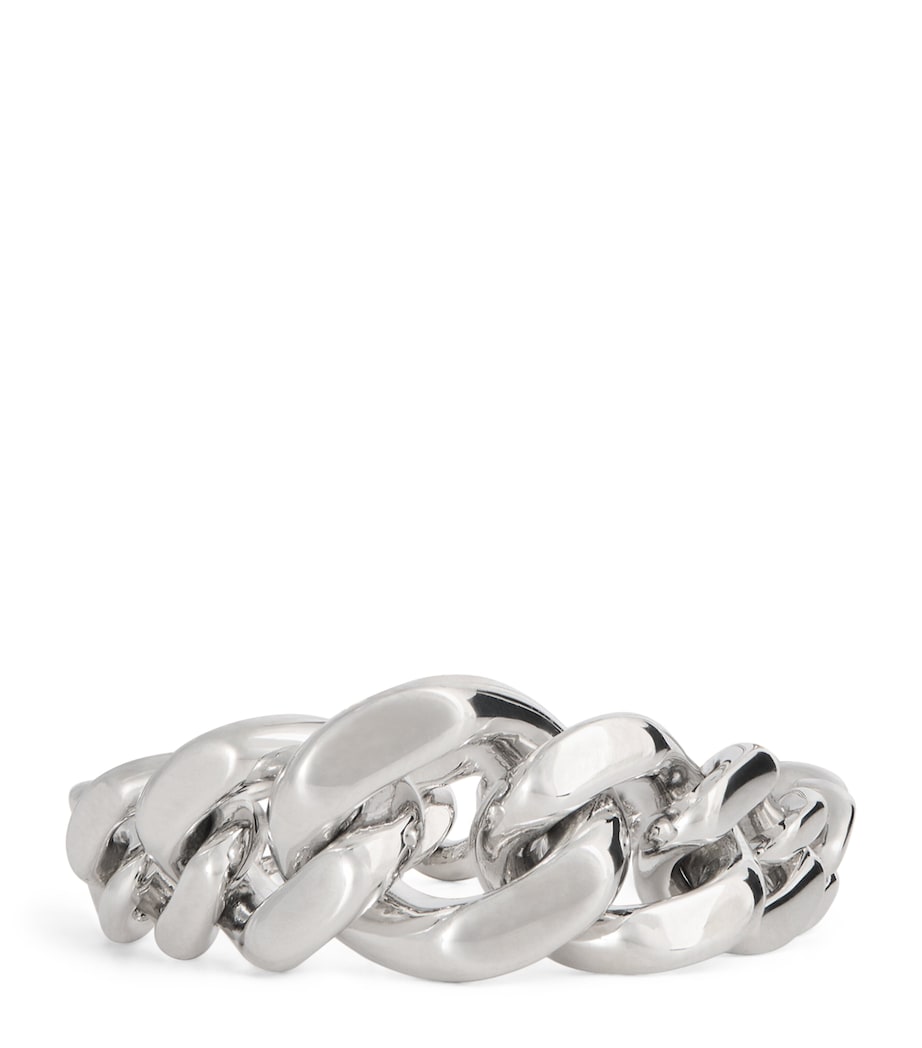 Tom Wood sterling silver Dean band ring, imported from the UK