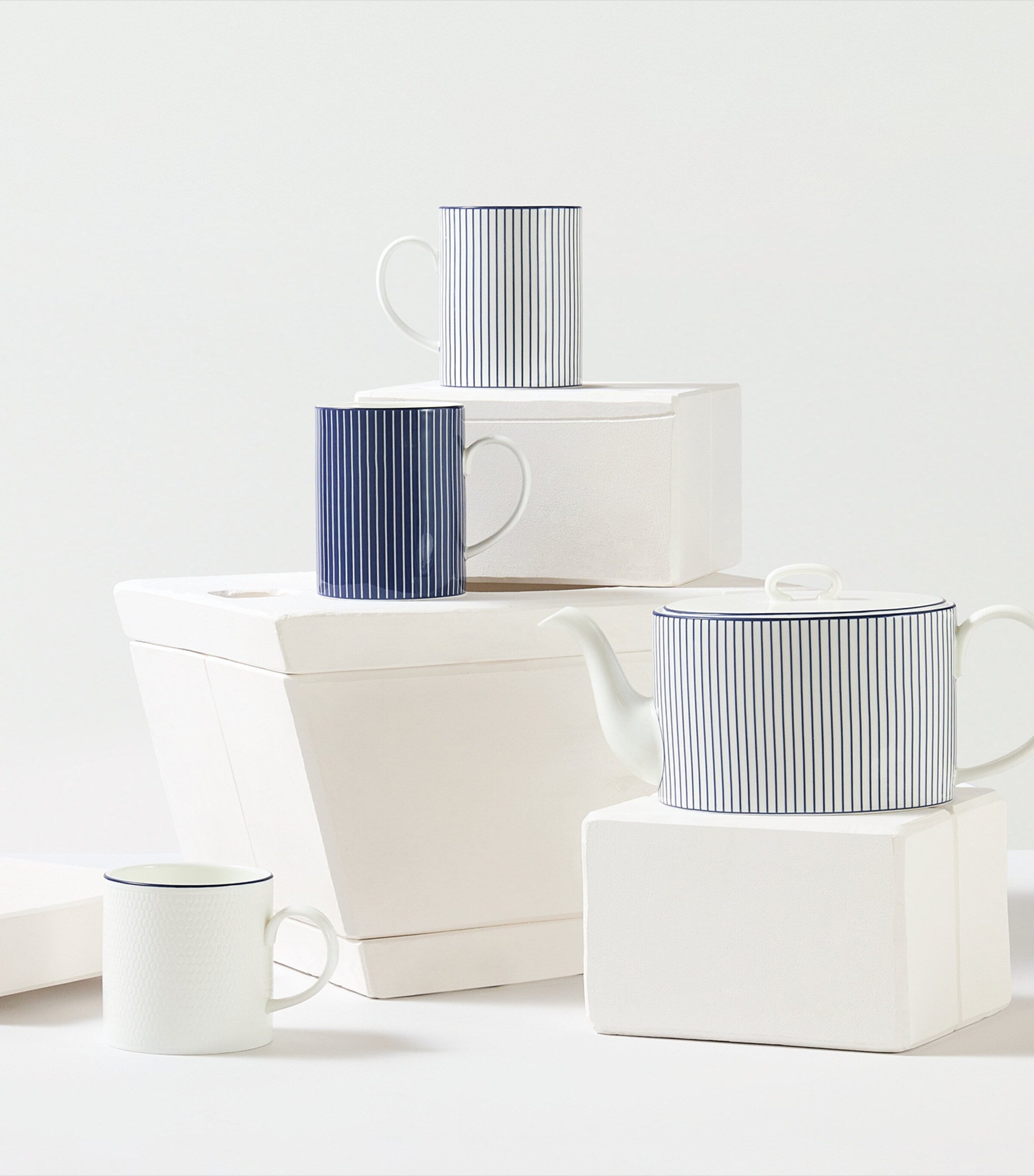 Wedgwood Gio Blue mug (British brand)