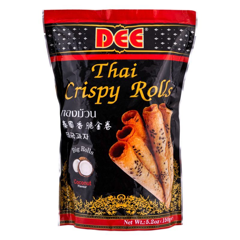 Dee Thai crispy rolls coconut flavour - British product