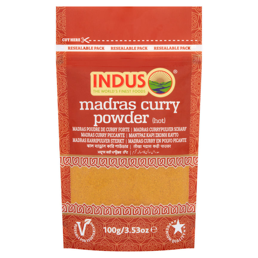 Indus Madras Curry Powder Hot GOODS ASDA   