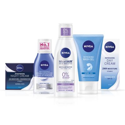 NIVEA Essentials Face Moisturisers & Cleansers Bundle Beauty & Personal Care Boots   