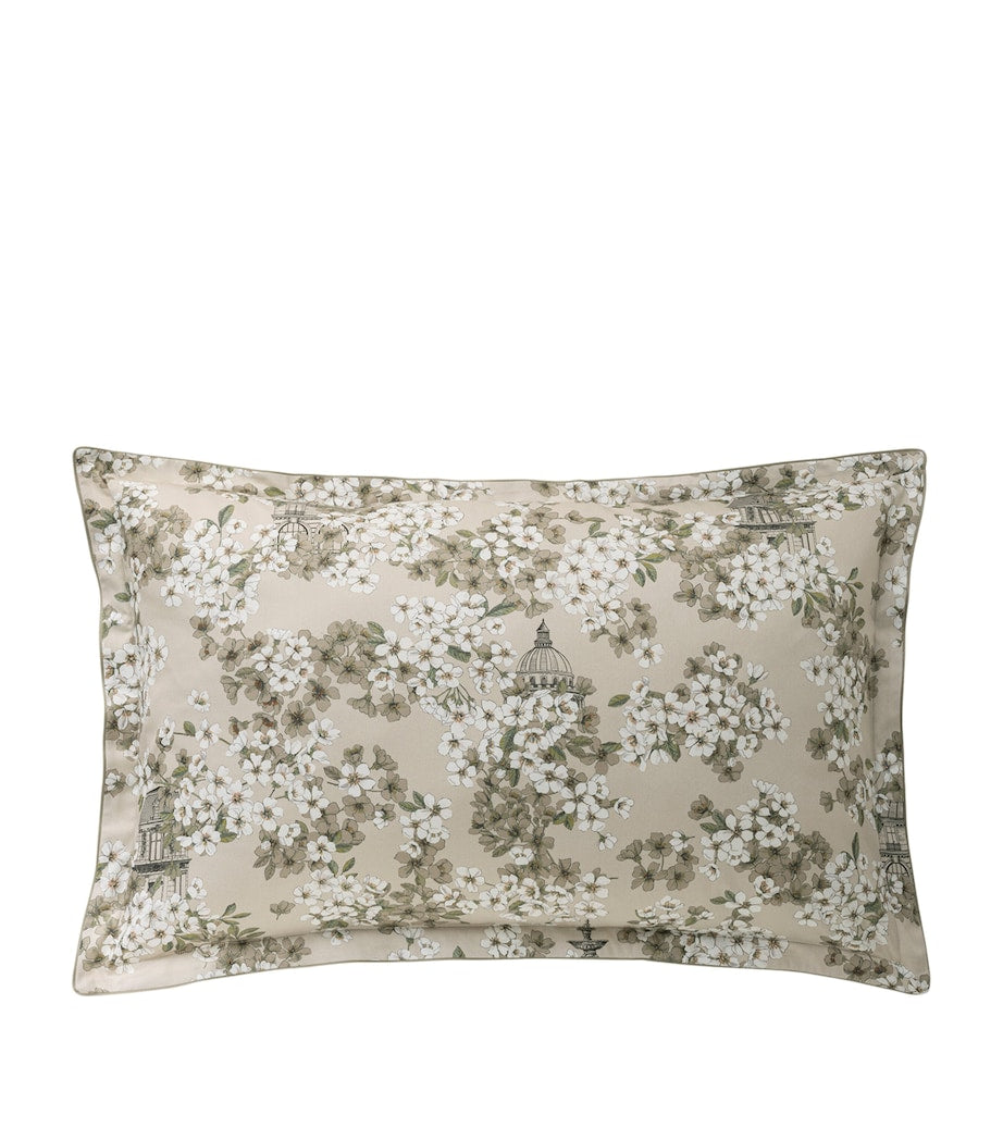 Alexandre Turpault Fine Fleur square pillowcase 65x65cm (British brand)