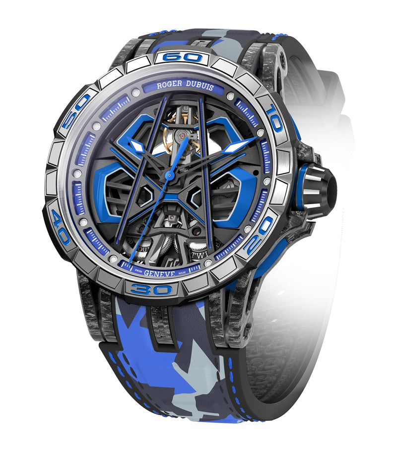 Roger Dubuis Excalibur Spider Huracan carbon watch 45mm, UK version
