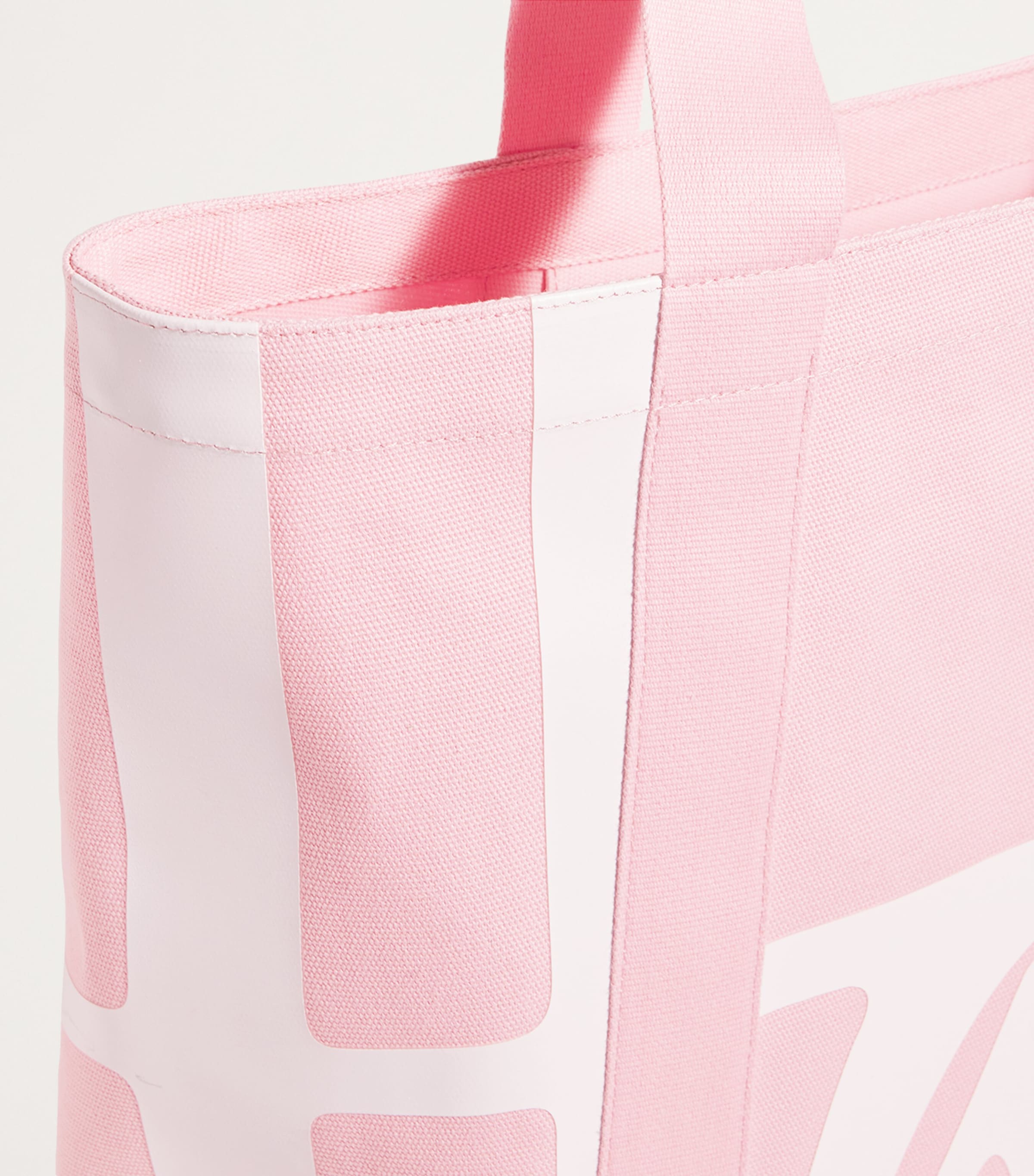 Harrods medium cotton logo tote bag, UK version