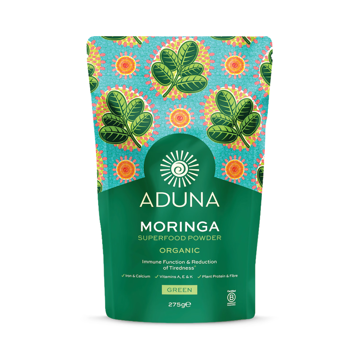 Aduna Moringa Green Superleaf Powder 275g - British product
