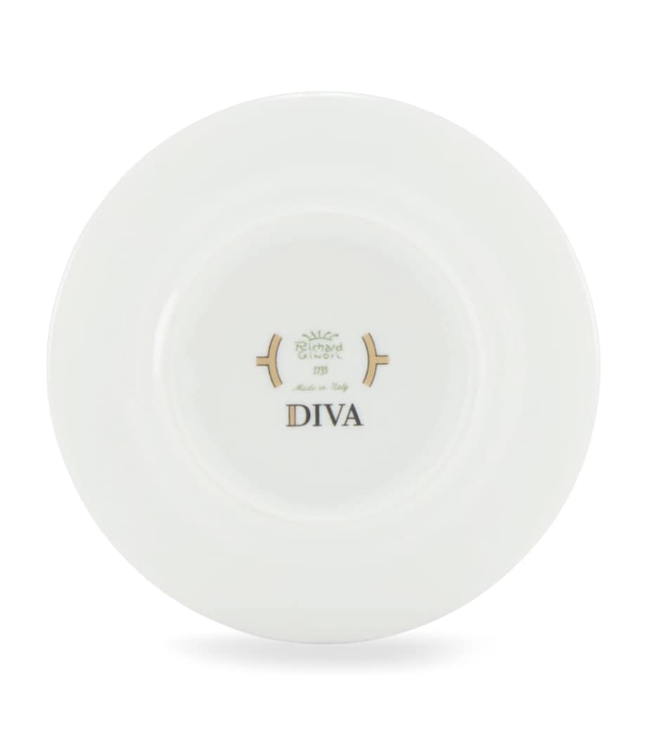 GINORI 1735 Giallo coffee saucer 12.5cm - British product