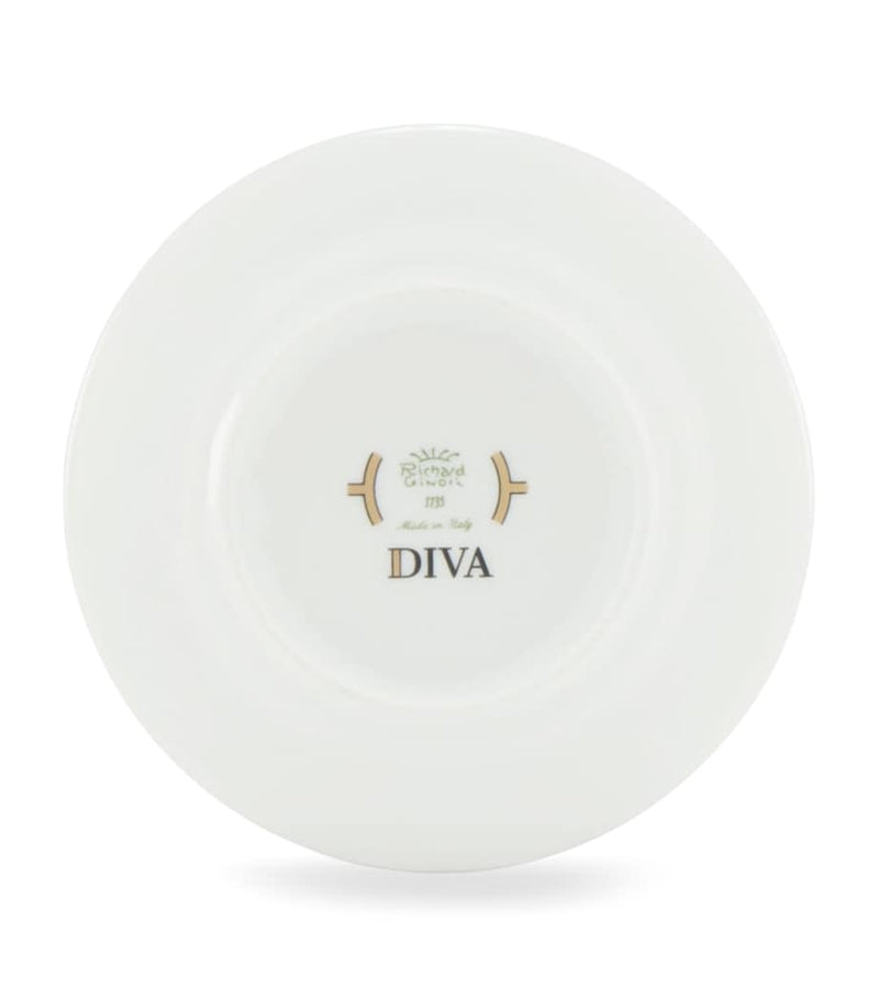GINORI 1735 Giallo coffee saucer 12.5cm - British product