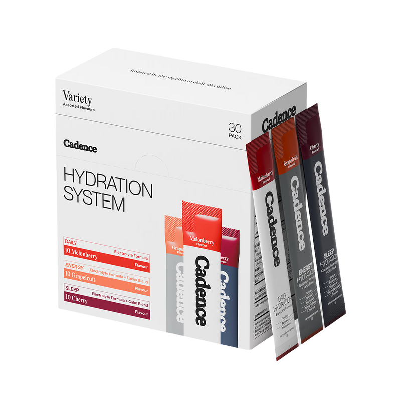 Cadence The Stack variety pack 30 sachets, UK version