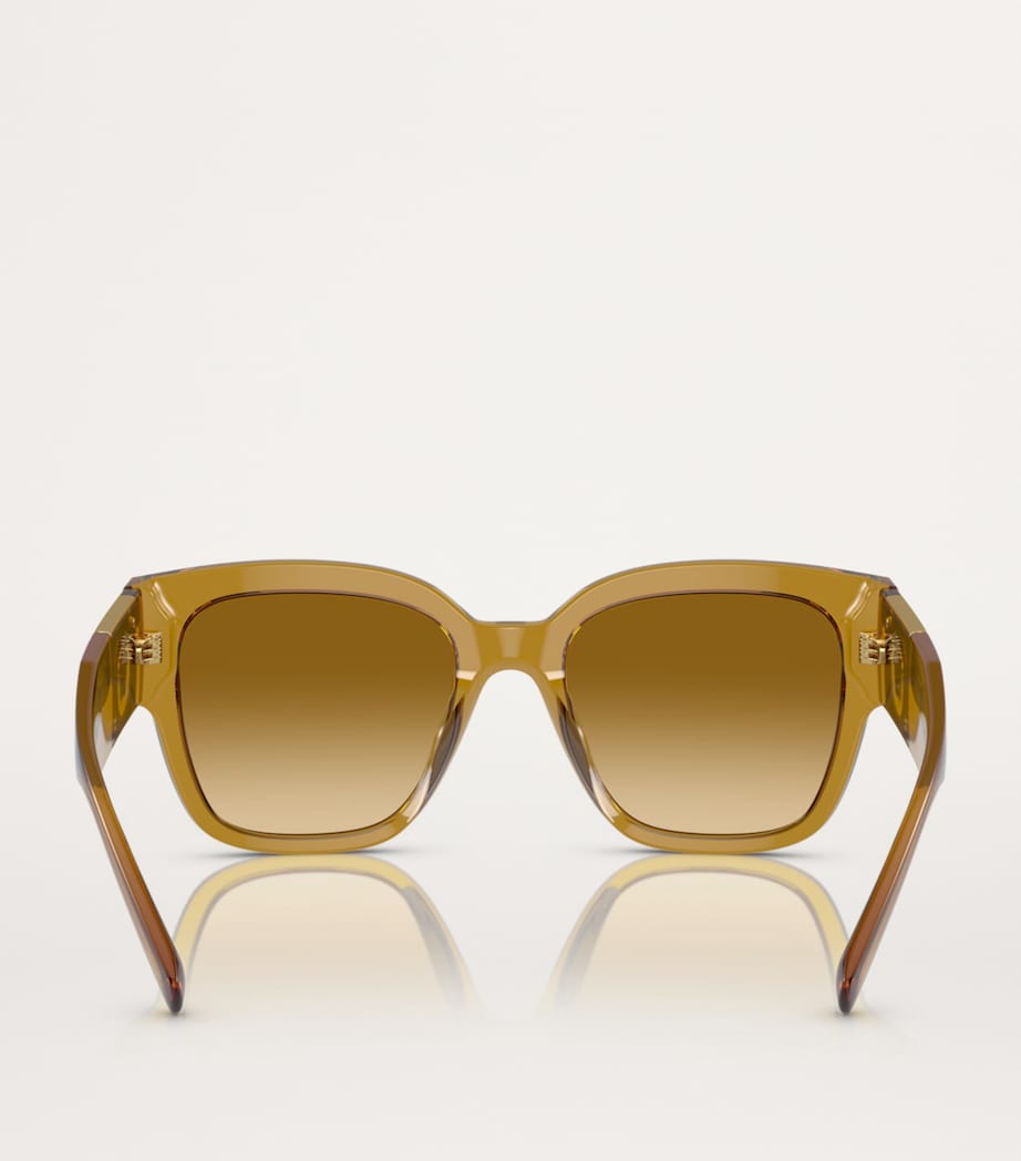 Versace Medusa acetate sunglasses honey-coloured lenses (British brand)