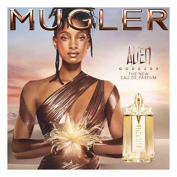 Mugler Alien Goddess perfume bottle 30ml, imported from the UK