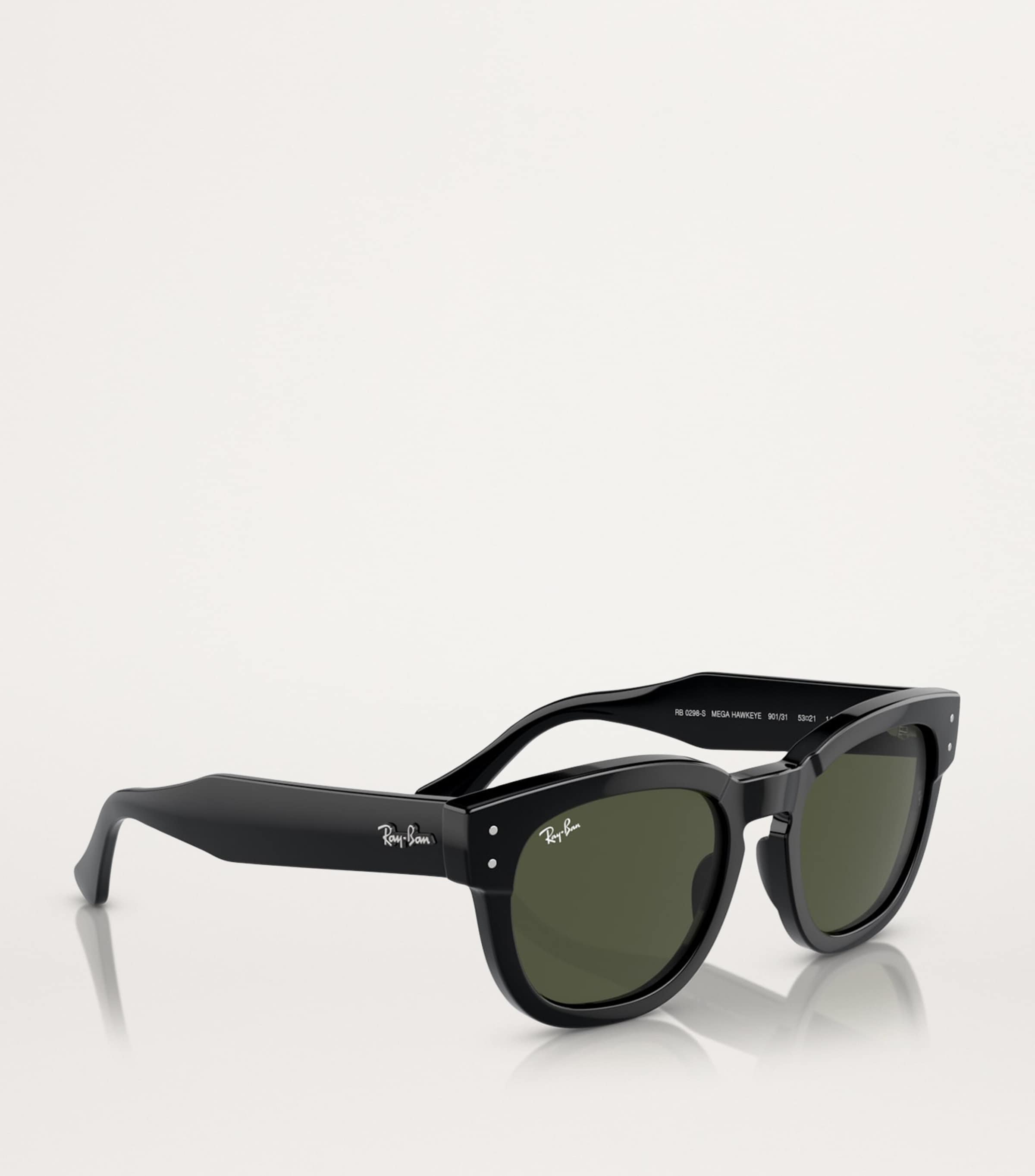 Ray-Ban Propionate Mega Hawkeye sunglasses oversized square frame, imported from the UK