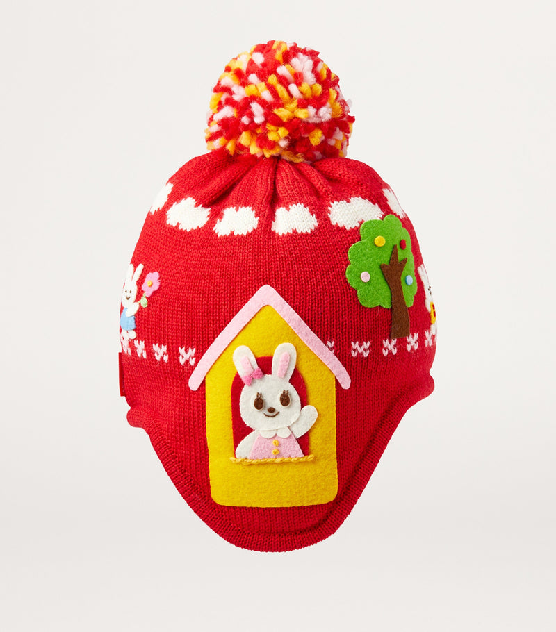 Miki House Wool-Blend Usako hat, imported from the UK