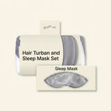 Soap & Glory beauty set with eye mask and hair turban, UK version